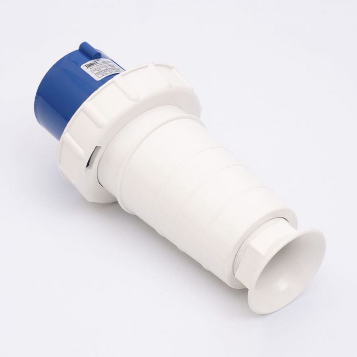 Вилка переносна 033 63А 220В 2Р+Е IP67, TAKEL [503236]