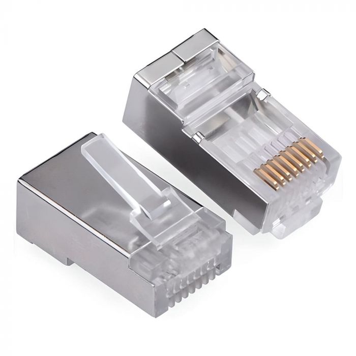 Конектор RJ45 8P8C FTP (100шт), TAKEL [503331]
