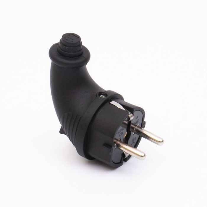 Вилка каучукова кутова 410 2Р+РЕ IP44, TAKEL [503353]