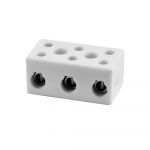 Клемна колодка керамічна 3Р 10А, TAKEL [503472]