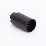 Патрон карболітовий Е14 підвісний, чорний, TAKEL [503700]