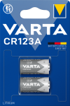Батарейка CR 123A, BLI 2 шт, Varta [6205301402]