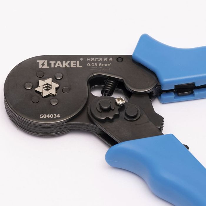 Опресувальний інструмент HSC8 6-6 (НВ,TE,EN 0.08-6), TAKEL [504034]