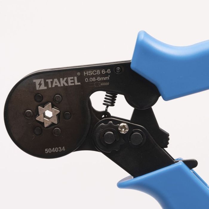 Опресувальний інструмент HSC8 6-6 (НВ,TE,EN 0.08-6), TAKEL [504034]