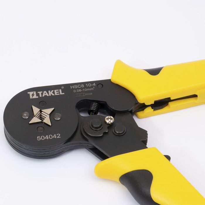 Опресувальний інструмент HSC8 10-4 (НВ,TE,EN 0.08-10), TAKEL [504042]