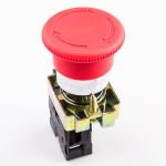 Кнопка управління натискна з фіксацією та поворотом XB2-BS542, червоний, TAKEL [505101]