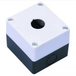 Корпус поста керування під 1 кнопку, білий, TAKEL [505250б]