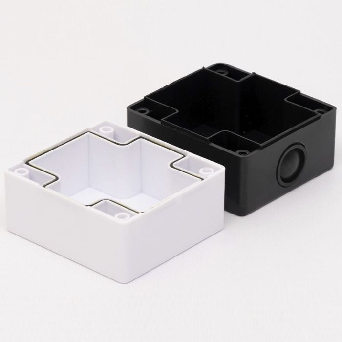 Корпус поста керування під 1 кнопку, білий, TAKEL [505250б]