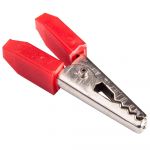 Зажим електричний ЗКС-3 (30мм) червоний, TAKEL [505607]
