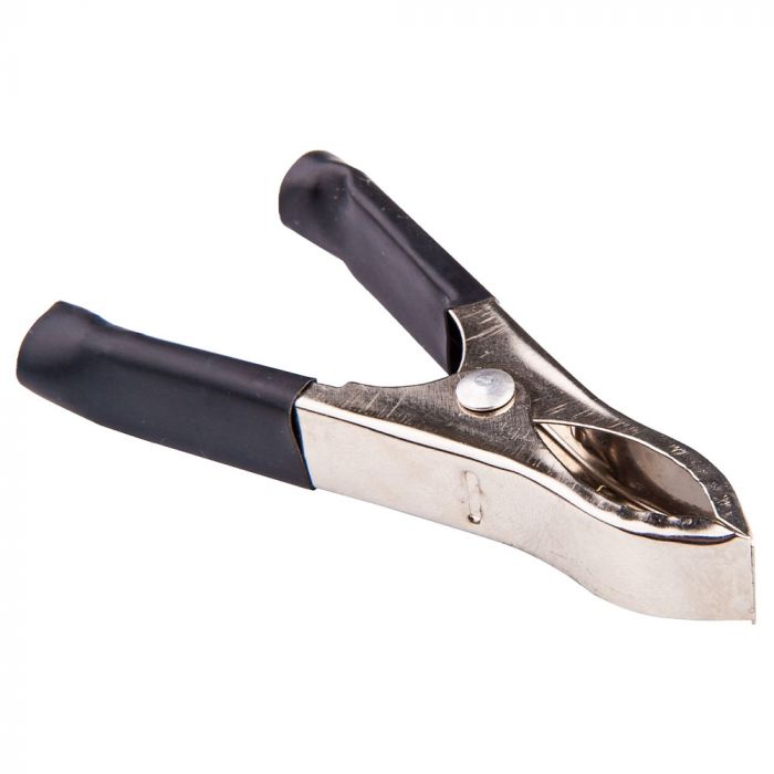 Зажим електричний ЗКС-18 (75мм) чорний, TAKEL [505614]