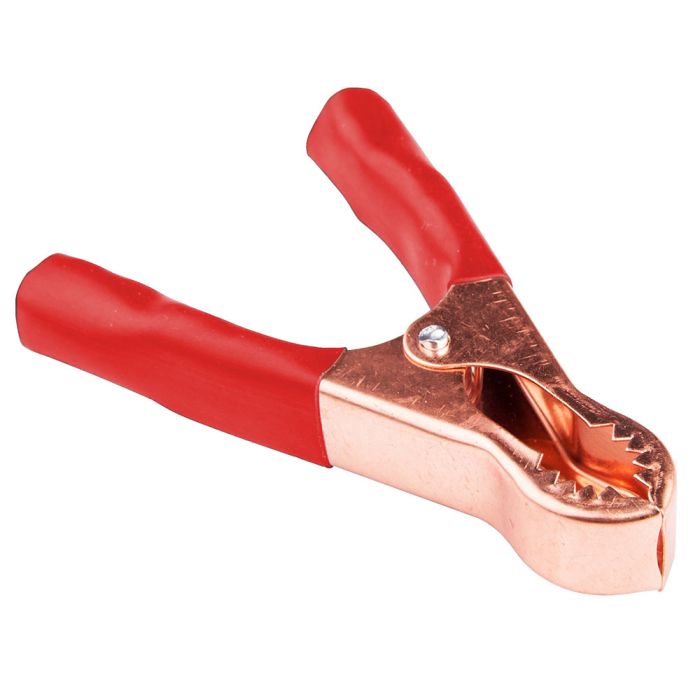 Зажим електричний ЗКС-90 (90мм) червоний, TAKEL [505617]