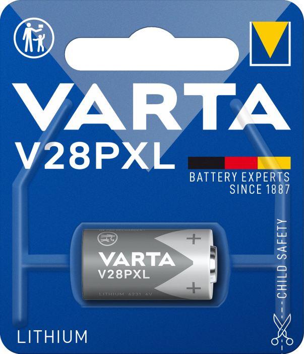 Батарейка V 28 PXL, BLI 1 шт, Varta [6231101401]
