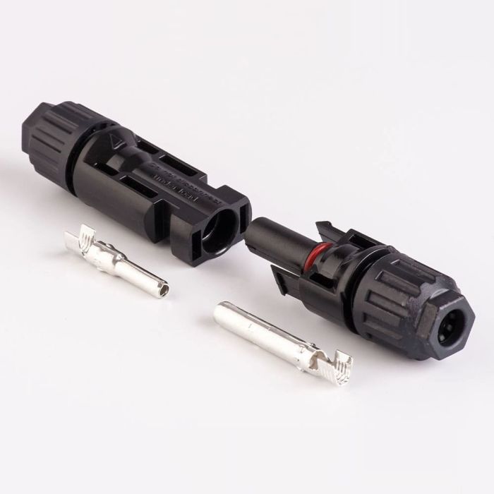 Конектор MC4-W для сонячних панелей, 4 мм.кв., пара (тато+мама), TAKEL [507008]