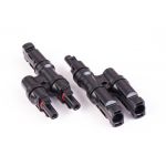 Розгалужувач MC-4 для сонячних панелей, 6 мм.кв., пара (тато+мама), TAKEL [507014]