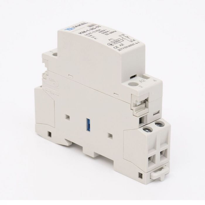 Контактор модульний КМ-1-25-11 25А 1NO+1NC, TAKEL [507306]