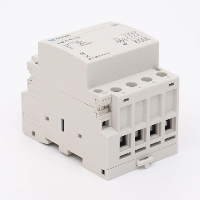 Контактор модульний КМ-3-63-40 63А 4NO, TAKEL [507359]