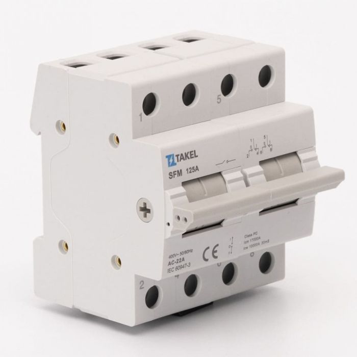 Перемикач навантаження трипозиційний SFM 2P 125A, TAKEL [507818]