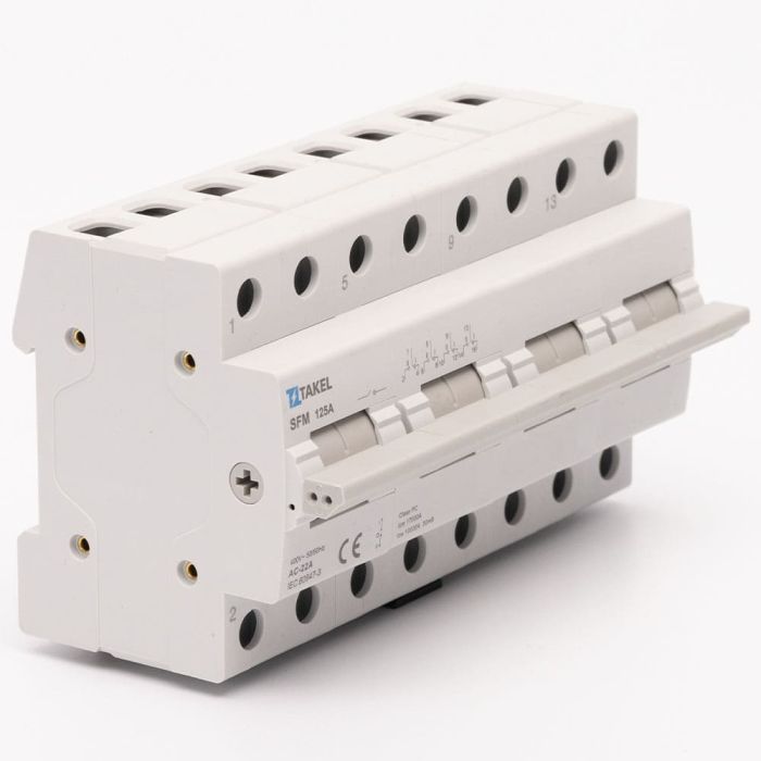 Перемикач навантаження трипозиційний SFM 4P 125A, TAKEL [507838]