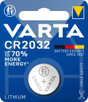 Батарейка CR 2032, BLI 1 шт, Varta [6032101401]