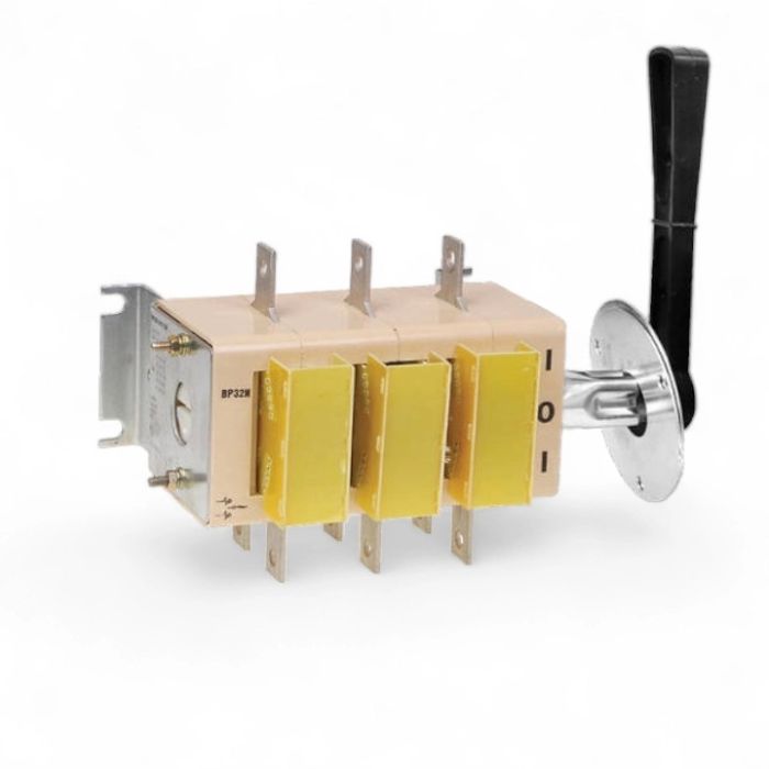 Вимикач-роз'єднувач ВР32-31B71250 100А на 2 напрямки з'ємна рукоятка, TAKEL [510420]