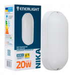 Світильник світлодіодний Nika 20Вт 5000К, IP65, з датчиком руху, Enerlight [NIKA20SMD80NMS]