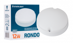 Світильник світлодіодний Rondo 12Вт 5000К, IP65, Enerlight [RONDO12SMD80N]