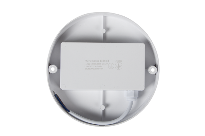 Світильник світлодіодний Rondo 12Вт 5000К, IP65, Enerlight [RONDO12SMD80N]
