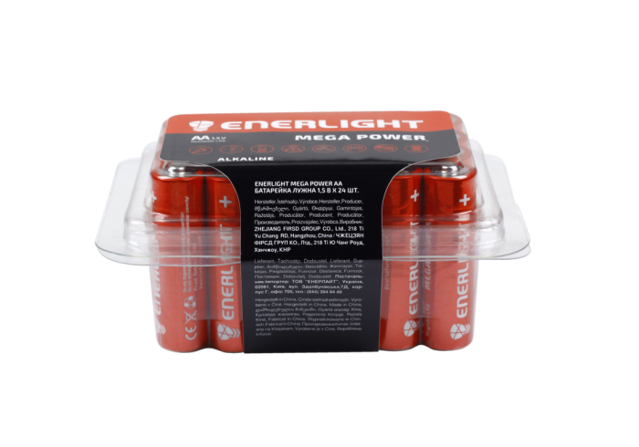 Батарейка Mega Power AA, BOX 24 шт, Enerlight [90060324]