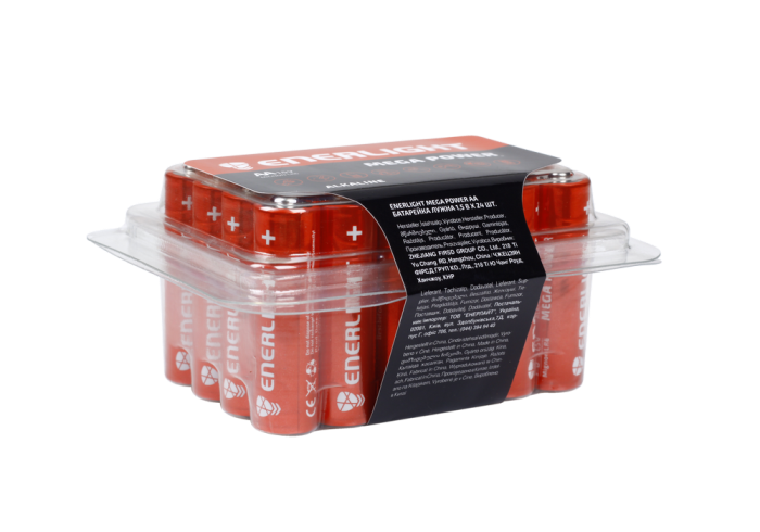 Батарейка Mega Power AA, BOX 24 шт, Enerlight [90060324]