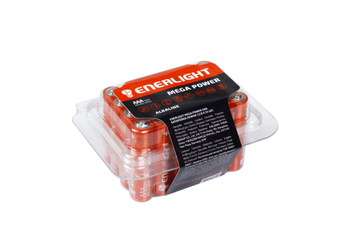 Батарейка Mega Power AAA, BOX 24 шт, Enerlight [90030324]