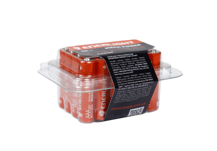 Батарейка Mega Power AAA, BOX 24 шт, Enerlight [90030324]