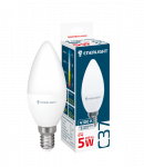 Лампа світлодіодна С37 5Вт 4100K E14, Enerlight [C37E145SMDNFR]