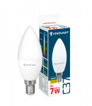 Лампа світлодіодна С37 7Вт 3000K E14, Enerlight [C37E147SMDWFR]