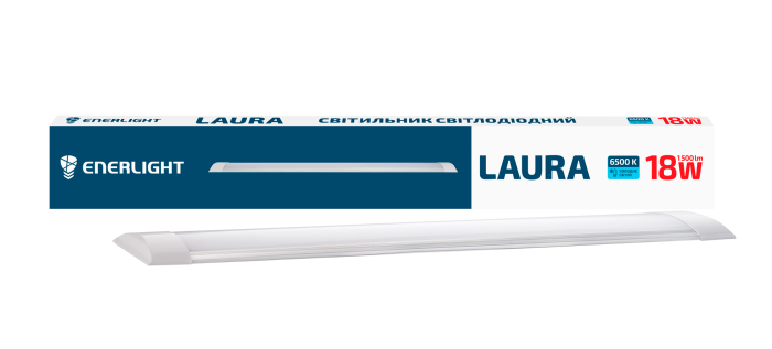 Cвітильник стельовий Laura 18Вт 6500К, Enerlight [LAURA18SMD80С]