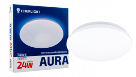 Cвітильник стельовий Aura 24Вт 4000К, Enerlight [AURA24SMD80N]