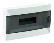 Щит 16-модульний для прихованого монтажу, з прозорими дверцятами, Makel [63016]