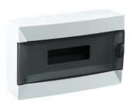 Щит 16-модульний для відкритого монтажу, з прозорими дверцятами, Makel [63116]