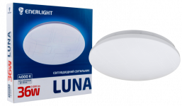 Cвітильник стельовий Luna 36Вт 4000К, Enerlight [LUNA36SMD80N]