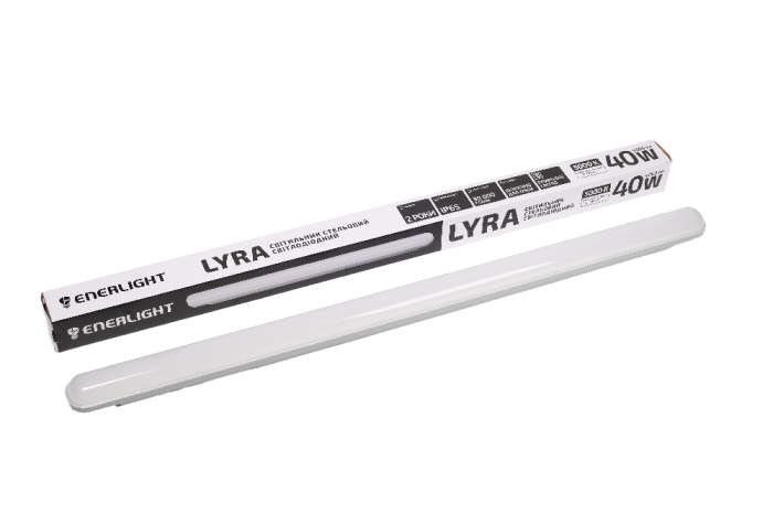 Світильник стельовий Lyra 40Вт 5000К, IP65, Enerlight [LYRA40SMD100C]