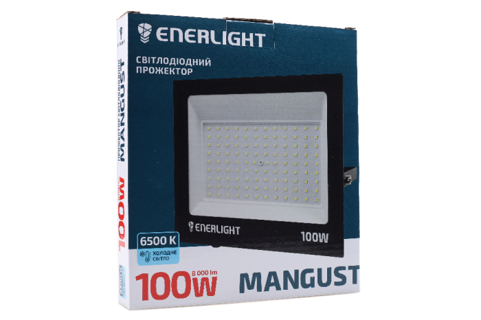 Прожектор Mangust 100Вт 6500K, Enerlight [MANGUST100SMD80С]