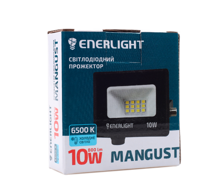 Прожектор Mangust 10Вт 6500K, Enerlight [MANGUST10SMD80С]