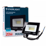 Прожектор Mangust 20Вт 6500K, Enerlight [MANGUST20SMD80С]