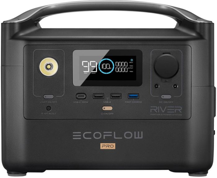Зарядна станція EcoFlow RIVER Pro, 720 Вт/год