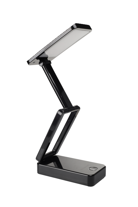 Світильник настільний світлодіодний з акумулятором VEGA 9Вт 3000-6000K, чорний, Enerlight [VEGA9SMD45MB]