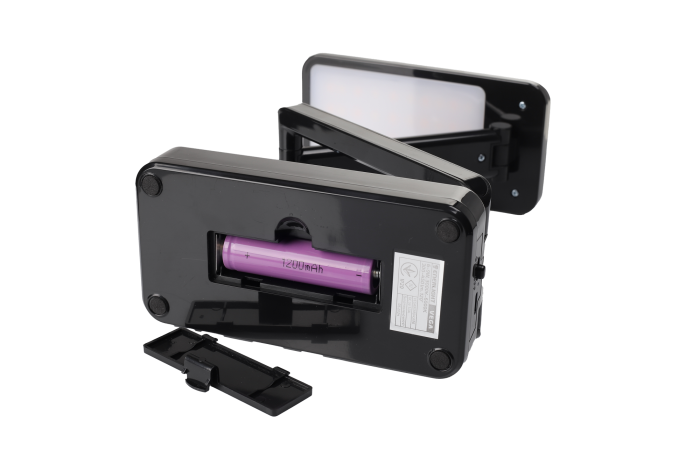 Світильник настільний світлодіодний з акумулятором VEGA 9Вт 3000-6000K, чорний, Enerlight [VEGA9SMD45MB]