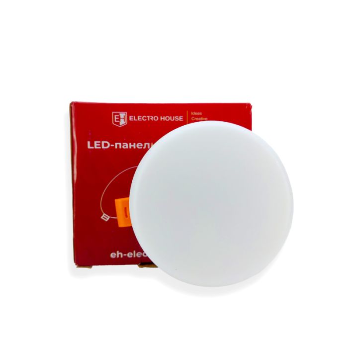 LED панель кругла 9 Вт, 4000К, Electro House [EH-PU-9R]