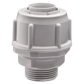 З'єднувач прямий фіксований GW FIT 25G PG21 сірий IP54 GEWISS [DX56425]