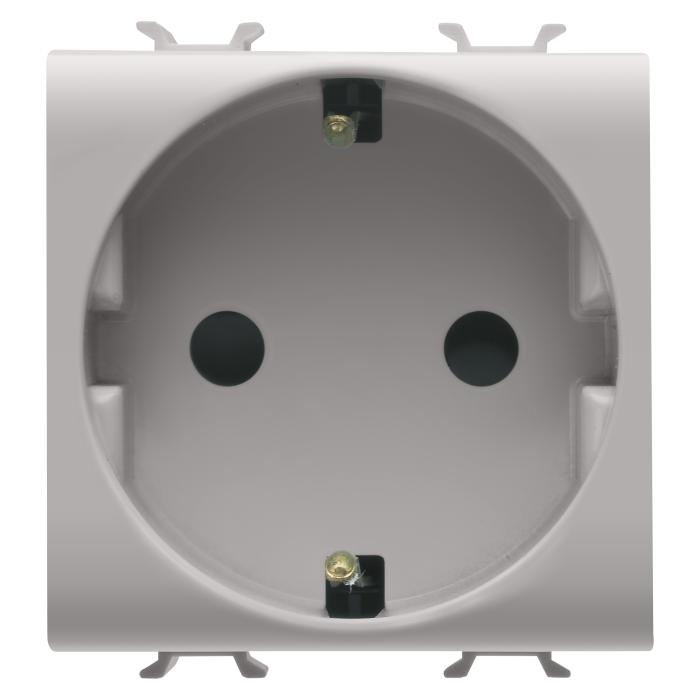 Розетка Chorusmart 2M 2P+E 16A бежевий GEWISS [GW13241]