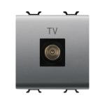 Розетка TV Chorusmart MALE CONN 9.5mm 2M титан GEWISS [GW14367]