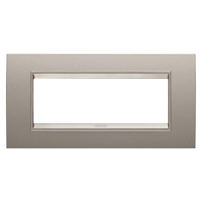 Рамка Chorusmart LUX 6M світла бронза GEWISS [GW16206XP]